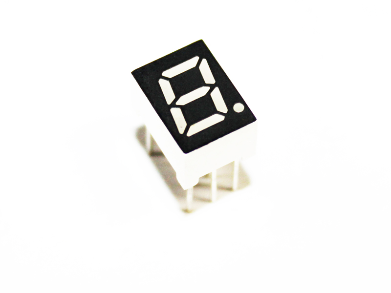 0.28"  smallest 7 segment led display 1 digit