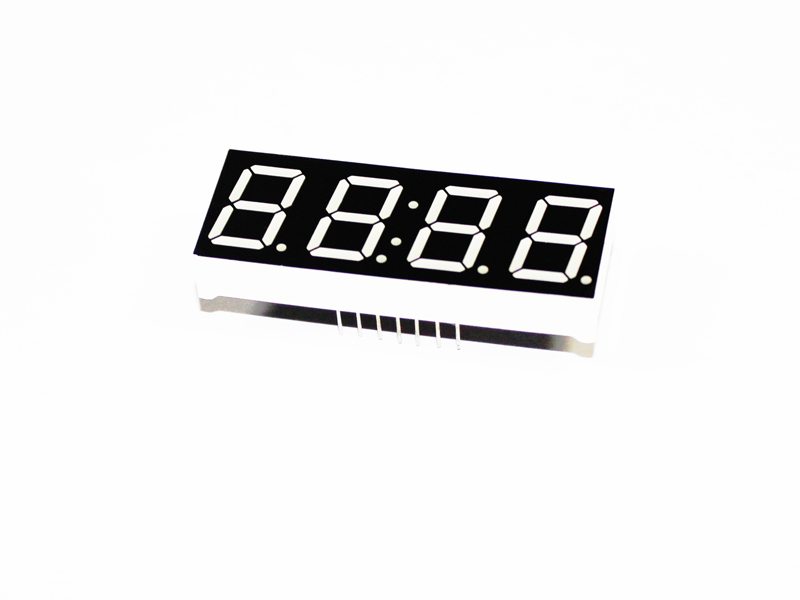 0.56" 4 digit 7 segment led displays with clock dots